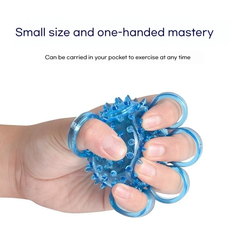 

Hedgehog Ball Hand Grip Strengthener Finger Exerciser Training For Patient Recovery Stroke Arthriti Physical Therapy Massage
