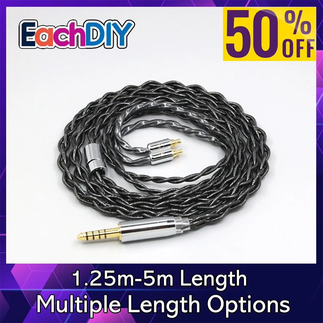 

Кабель из 99% чистого серебра, палладия и графена с позолотой для Sennheiser IE100, IE400, IE500 Pro, LN008332