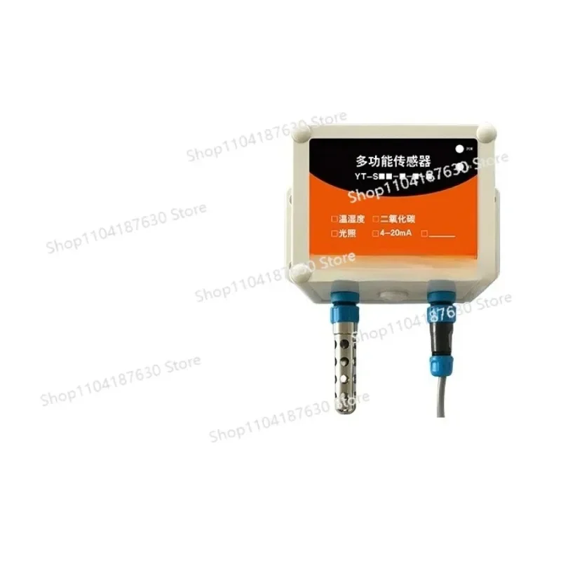 4-In-1 Sensor, Carbon Dioxide CO2 Sensor, Light, Temperature and Humidity, Sensor RS485 Communication
