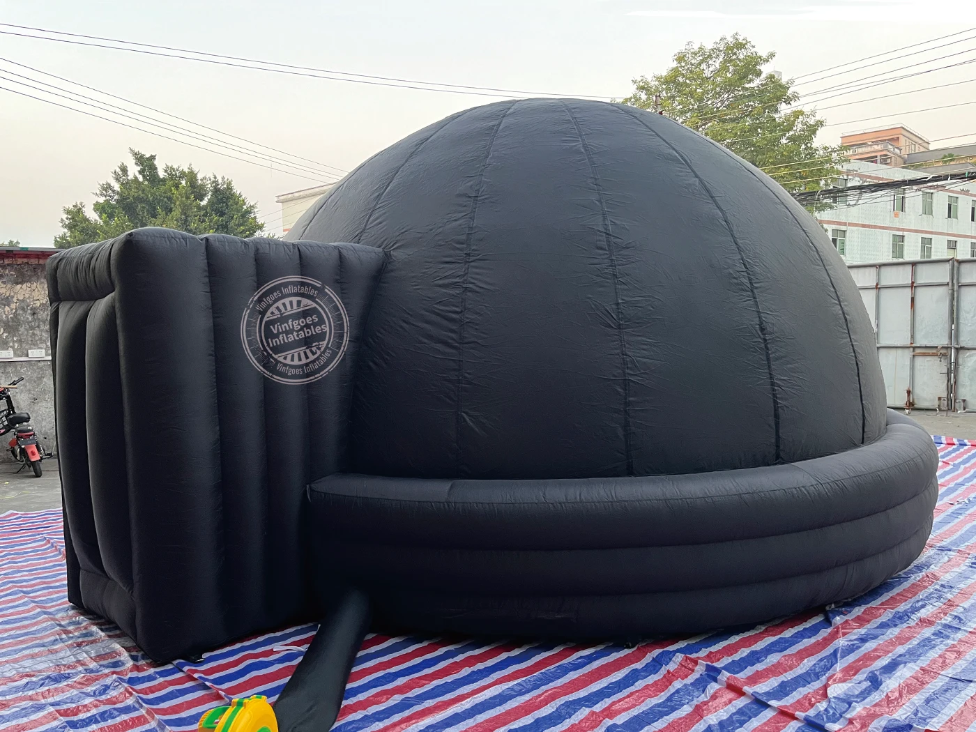 Imagem -05 - Cúpula de Planetário Inflável Portátil Tenda de Projeção Cinema Tendas para Plataforma de Educação Museus Escolares e Centros de Ciência