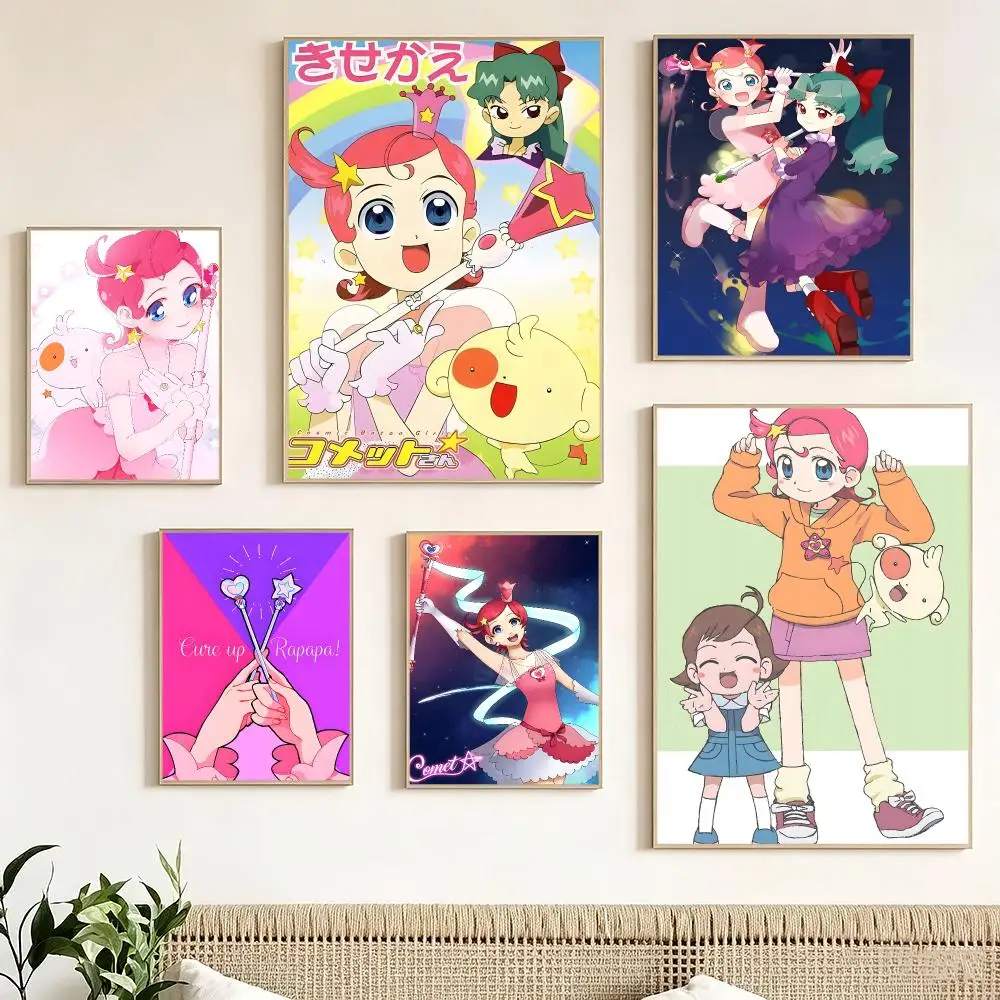 Japanese Anime C-Comet san Poster Pegatina artistica HD autoadhesiva impermeable para salon dormitorio