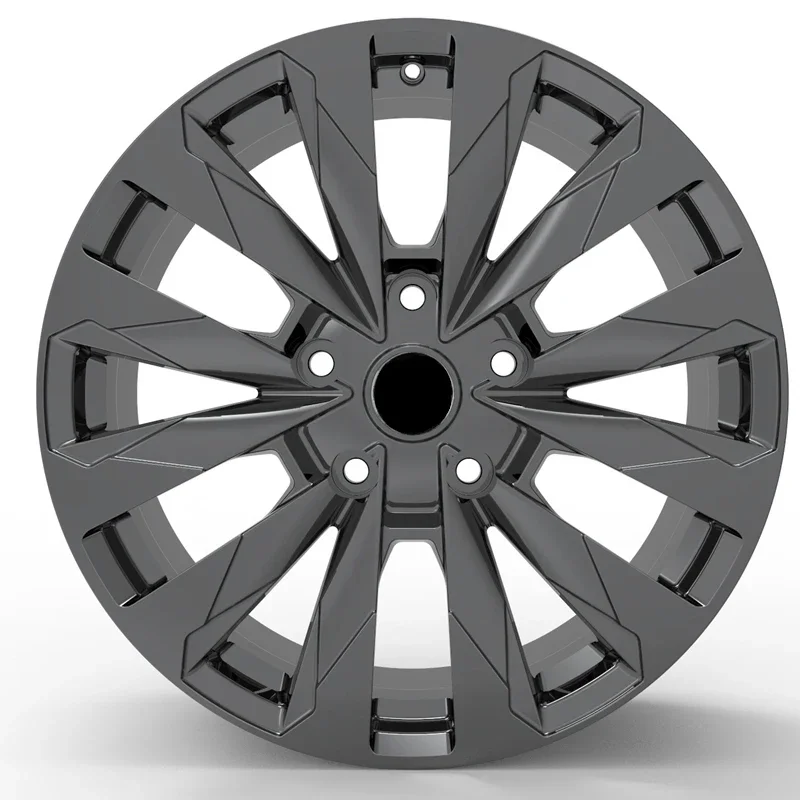 China factory wholesale high quality 21-23 inch gun gray forged wheels custom aluminum alloy bus wheels brand new