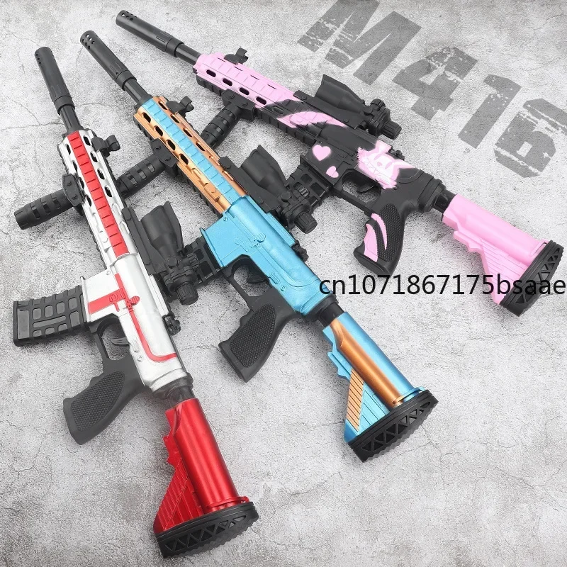 

Игрушечный пистолет небольшого размера AWM 98K M416 Sniper Assault Pink Blaster Модель стрельбы-пусковой установки Игрушка для детей Мальчики CS Стрельба игры