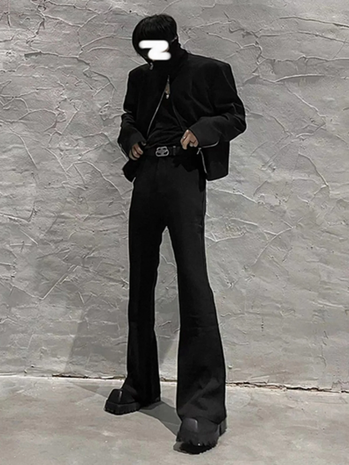 

Джинсы Bla American High Street: эластичные, облегающие, прямого кроя, молодежные, модные, осенне-зимние, износостойкие, прямые брюки-трубы