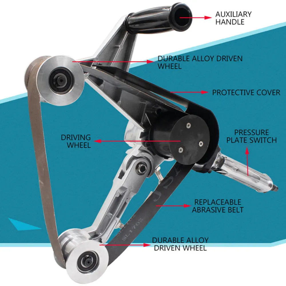 

Пневматическая ленточная шлифовальная машина Полировальная машина для круглых труб Шлифовальный станок для круглых труб Машина для рисования круглых труб из нержавеющей стали