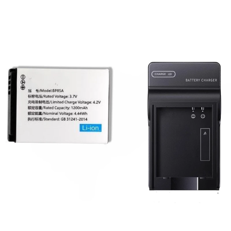 بطارية كاميرا BP85A جديدة عالية الجودة 3.7 فولت 1200 مللي أمبير في الساعة لأجهزة سامسونج ST200 ST200F PL210 WB210 SH100 ST201