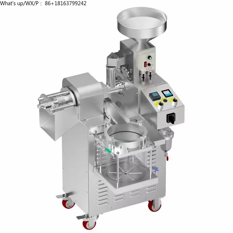 

Commercial Automatic 220V Oil Expeller High Quality 304 Stainless Steel for Pressing Cold & Hot Sesame & Soybean Oil