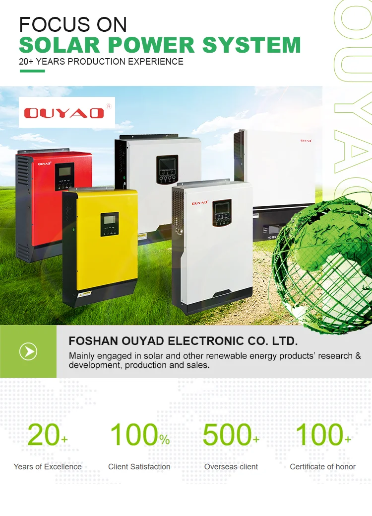 5.5KW 48V Solar Inverter AC No Battery Off Grid Home Cooling