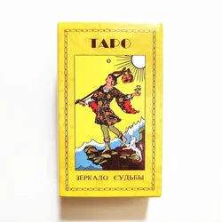 TAPO Russian Tarot Card Deck Waite System Tarot Card Board Game Oracle Cards Tarot Deck with Guidebook Divination Astrology