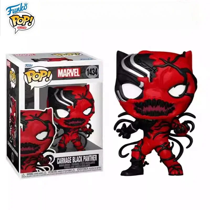 Genuine FUNKO POP Original Venom Panther Captain America Gwen Iron Man Massacre Can Do Figure Model Collection Holiday Gift Spot - Image 5
