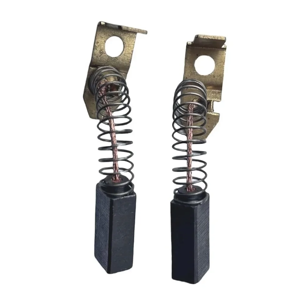 Carbon Brush Replacement Parts Motor Repair Parts Generator Brush Set Keep Motor Running Spring Components Wear Items