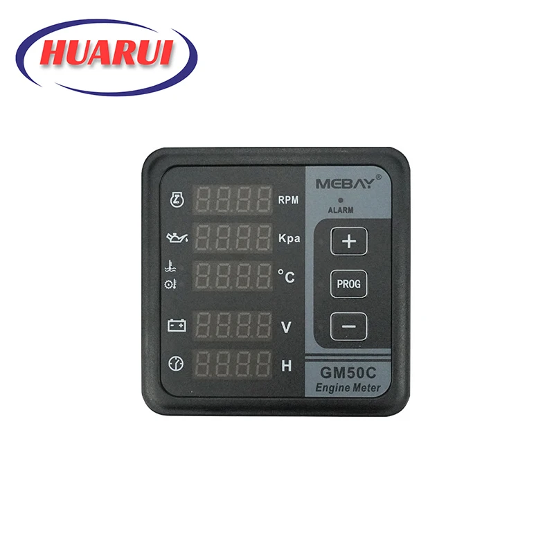 Diesel engine accessories GM50C EFI controller Engine digital display multi-function meter engine monitor