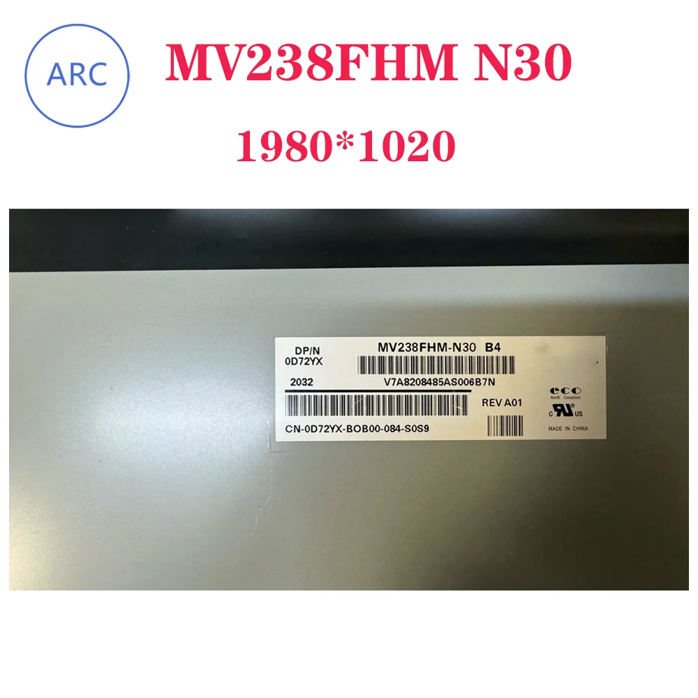 23.8" New Original MV238FHM N30 LCD screen IPS 1920*1080 FHD MV238FHM-N30