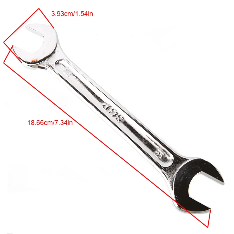 Universal Open-End Wrench with Basic Maintenance Tools Suitable for Daily Maintenance and Adjustment