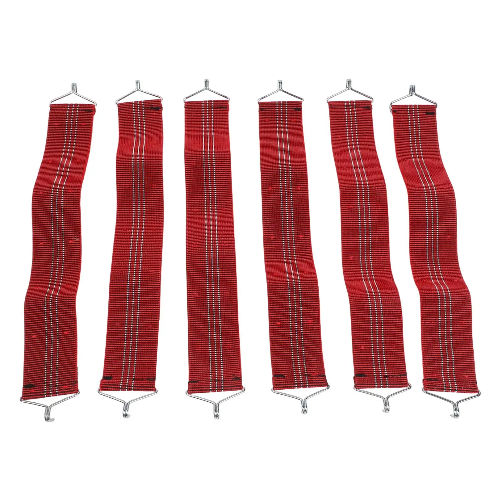 Bungee Chair Straps Chair Belts 14.17 L X .6 W Easy Installation Enhanced Security Long-Lasting Use Metal Hook Design