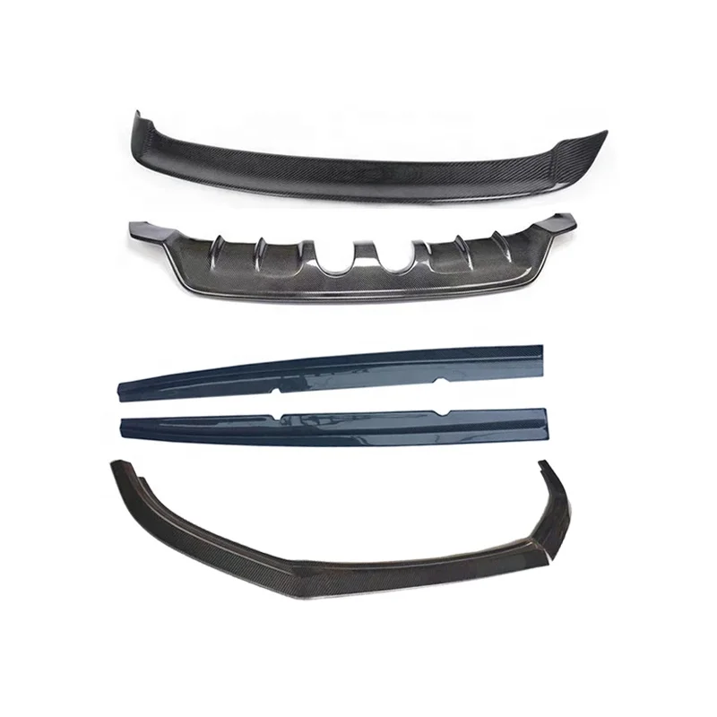 

Upgrade EXOT Style Car Body Kits Carbon Fiber Front Lip Rear Lip Side Skirts Spoiler for Volkswagen VW Golf 6 R20 2010-2012