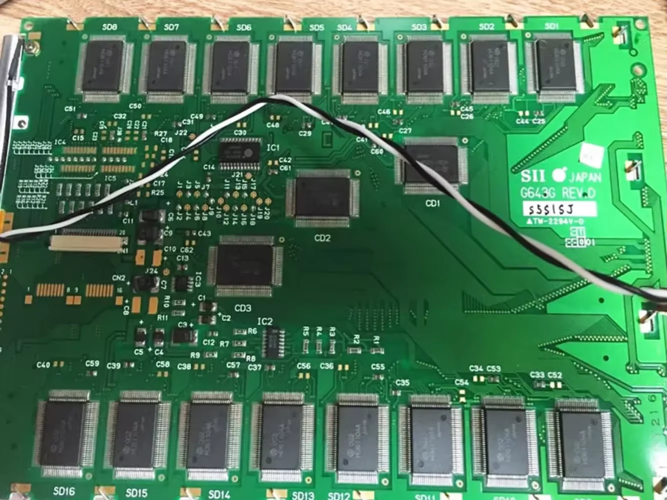 G643G REV LCD-scherm