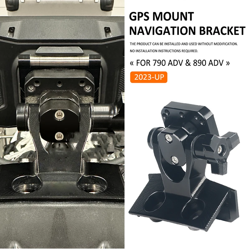 

Motorcycle Driving Recorder GPS Phone Navigation Bracket Holder Mount Stand For 790ADV 890ADV 790 890 ADV Adventure 2023 2024-UP