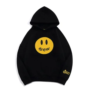 DREW-Erkekler ve kadınlar için sweatshirtler, sweatshirtler, sokak kıyafetleri, %100 pamuk, Harajuku, kapüşonlu Justin Bieber sweatshirt, ABD'nin bir markası. pantolonda en çok satılan 12, justin bieber-no. 2