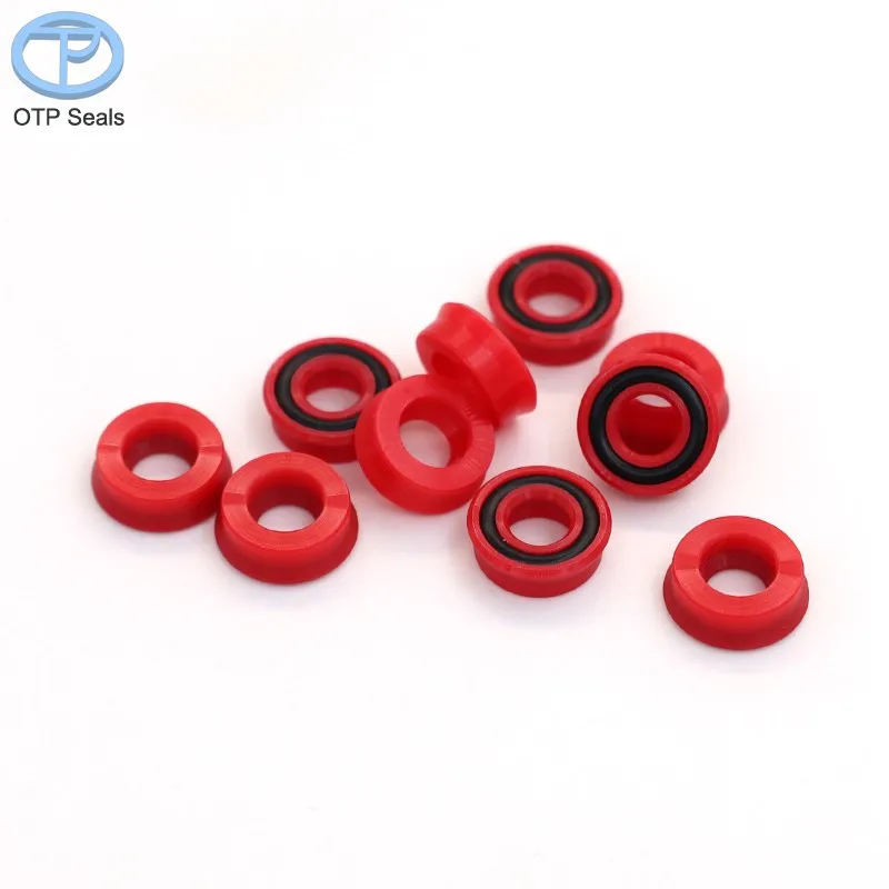 Bud type ring PU Hydraulic cylinder piston seal Polyurethane Wear-resistant seals Non-standard shaped parts factory customized