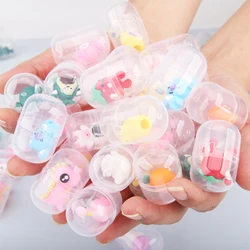 Popular Kids Toys 10pcs Random Capsule Toys for Egg Twisting Machine Capsule Toys Cap of a Pen Figure Mini Toys for Kids Gift