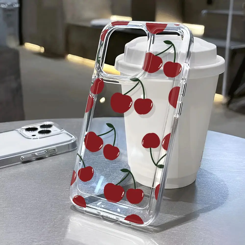 

New design pattern transparent color black high quality mobile phone shell suitable for iPhone 16 to iPhone 11 series