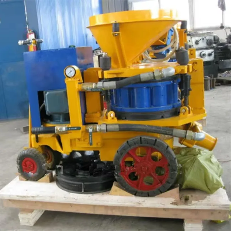 Dustless Shotcrete Machine Environmental Friendly Concrete Shotcrete Pump Machine Low Pollution for Urban Projects