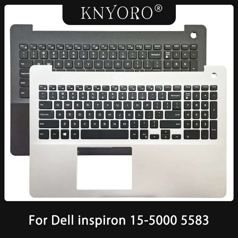 

Original New Backlight Keyboard for dell inspiron 15 5583 Laptop Palmrest Top Case Upper Keyboard Cover Replacement 0CH5HX