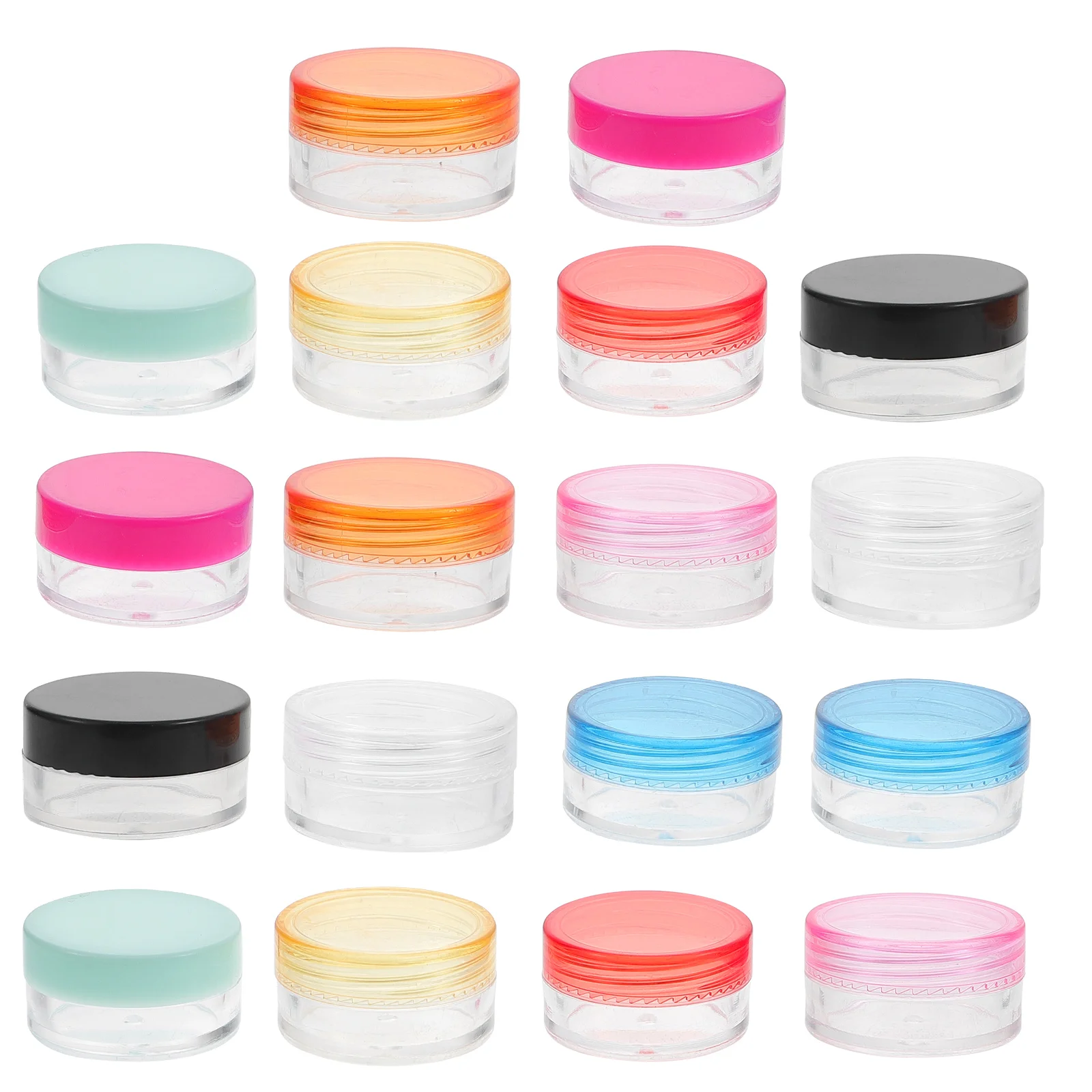 

5G Face Cream Box Empty Containers Travel Sub Bottles Lotion Jars Sample Storage Toiletry Portable Anti leakage