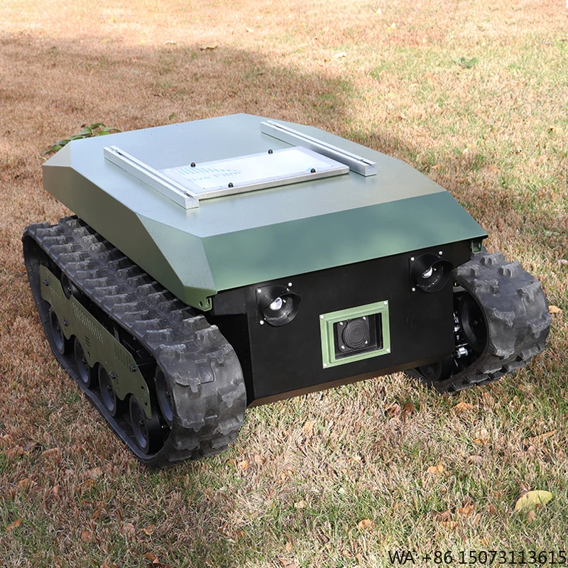 Superior Climbing Ability Crawler Tracked Platform, Customizable High Speed Rubber Track Robot Chassis at Good Price