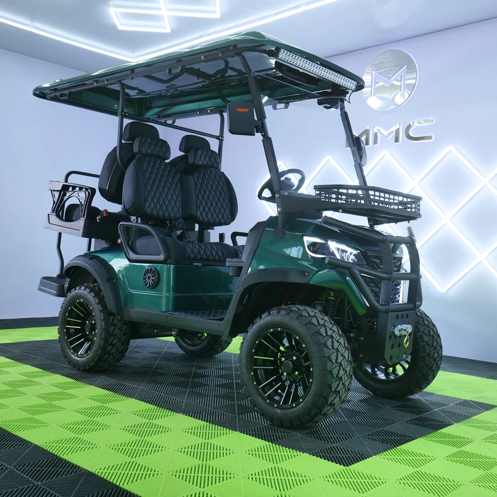 MMC CE Approved export electric golf cart Golf Course Club 2/4/6/8 seater off-road Solar power electric golf cart