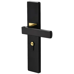 Metal Door Security Lock Split Handle Mechanical Door Lock with Keys Security Entrance Door Knobs Lock for Bedroom Bathroom