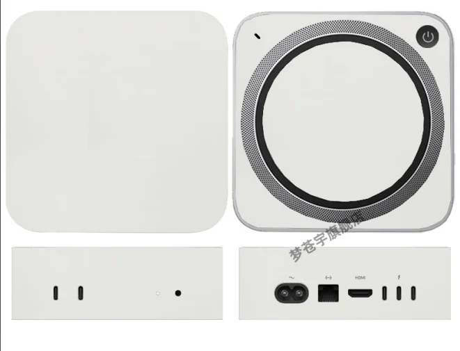 for Mac mini 2014 2018 2020 2024 M4 Pro Mac Studio 2022 2025 A3238 A3239 A3143 Pre-Cut Laptop Vinyl Decal Cover Skin Sticker