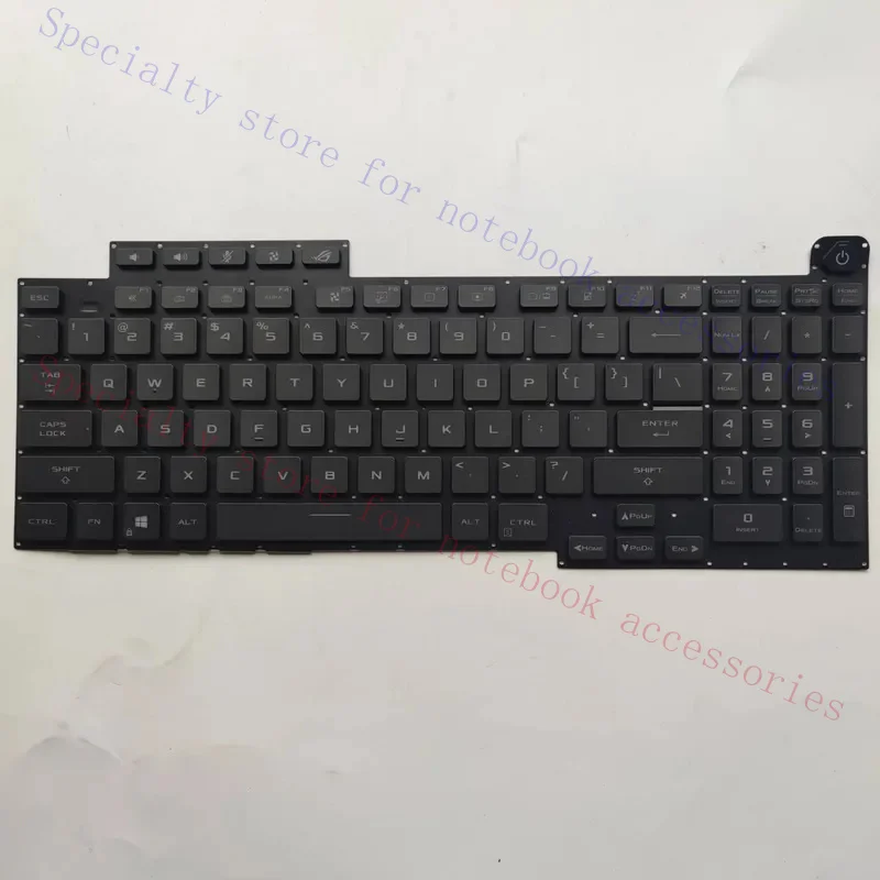 US Layout for ASUS ROG G713 G713QR ROG Strix Scar 17 G733 G733Q G733QR G733C G733P G733Z Laptop Keyboard