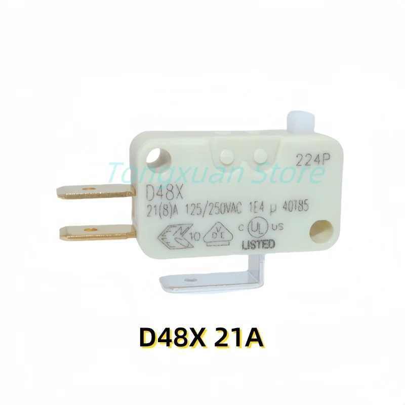 1pc Large Micro Switch D48X D41X 0.1A High Current 21A 250V Water Heater Limit Switch Without Handle