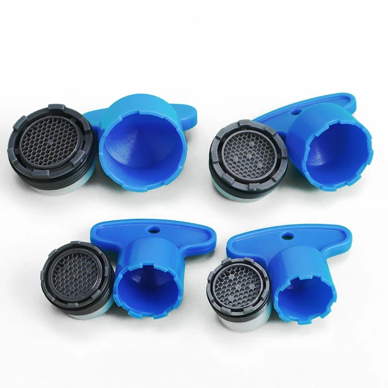 Built-in faucet aerator, embedded foam filter accessory, universal pull-out water nozzle filter for kitchen & bathroom basin