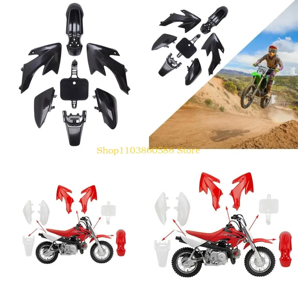 

242A Motorcycles Plastic-Shells Fairing Body Kits for CRF50 XR50 2021 Year