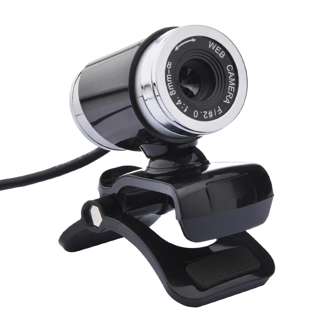 USB Webcam 12.0 MP High Definition Portable New Web Cam Computer Laptop PC 360 Degree Rotatable Clip-on Glass Lens Camera