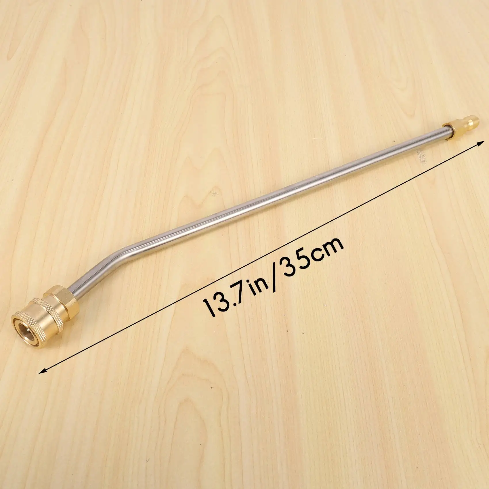 

Удлинитель шайбы, аксессуар для насадки для очистителя желоба, стержень желоба для мойки высокого давления для быстрого подключения планки/лучи 1/4 дюйма, 30 де