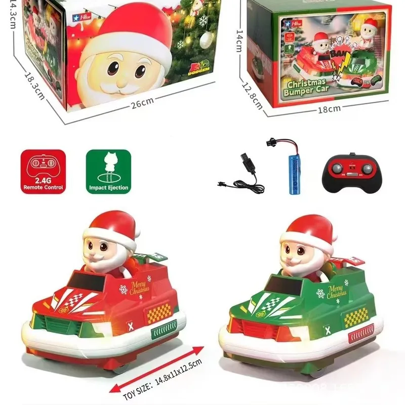 

New Christmas Remote Control Battle Bumper Car Drift Racing Family Two Person Battle Car Children'S Gift