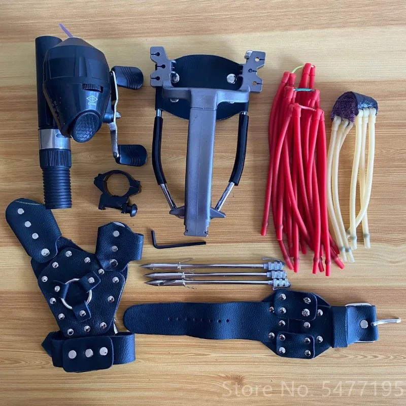 

Мощная рогатка-охотник для рыбалки и охоты, рыболовная катушка для дартса, рогатка, наконечник стрелы для лука, рыболовный пистолет