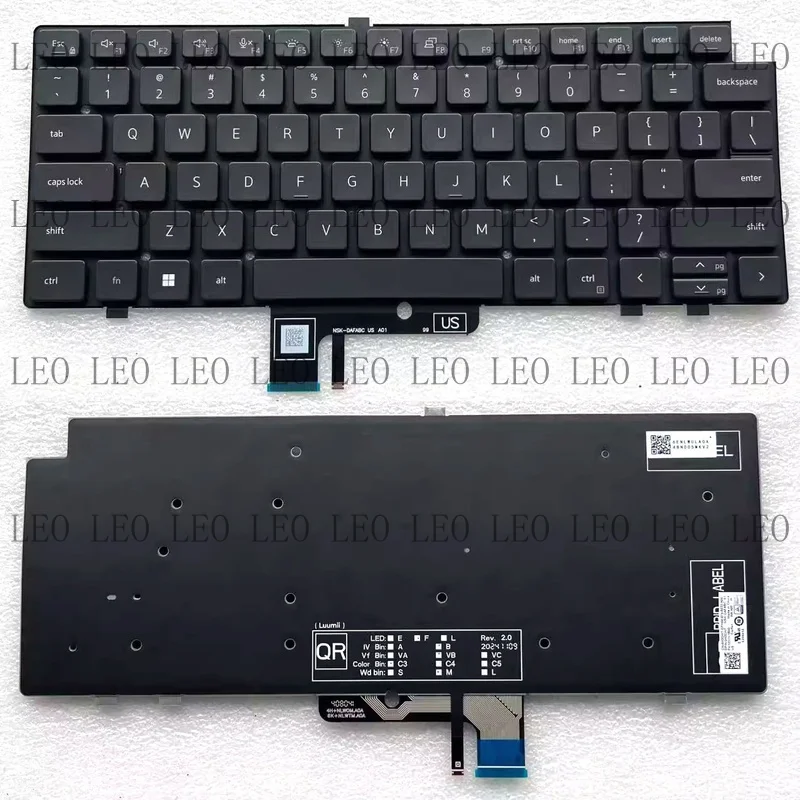 MY 0H3DHT New Internal US Backlit Keyboard for Dell Latitude 7440 7450 7640 7650