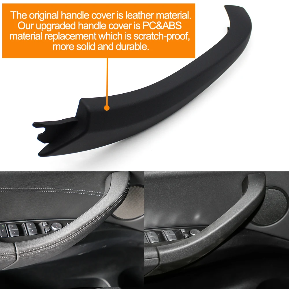 Car Interior Left Right Door Handle Outer Cover Panel Trim For BMW X3 X4 G01 G02 G08 F97 F98 2018-2022 51416999879 51416999880