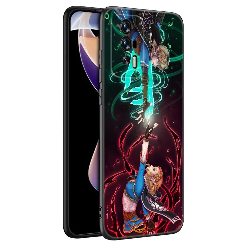 Game The L-Legend of Z-Zelda Black Case For Xiaomi Redmi 11 Prime 11A 12C 13C A1 A2 Plus A3 12 4G 10 13R 5G 9A 10A 9C 10C 9i 12R