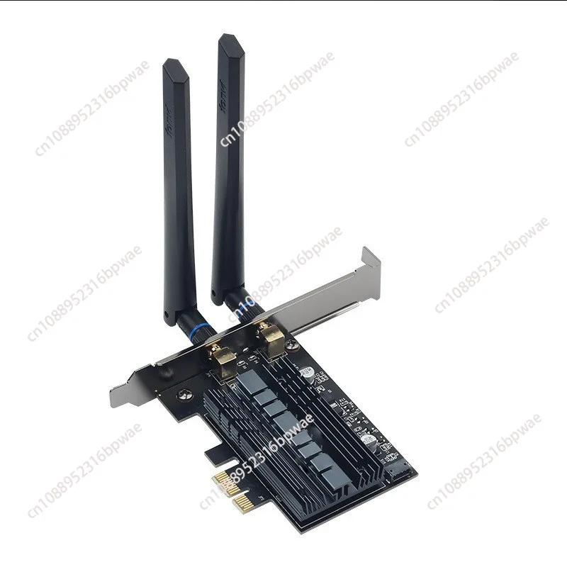 

Win/Linux двухдиапазонный 5G высокоскоростной настольный беспроводной сетевой интерфейс PCIE карта встроенный гигабитный Wi-Fi приемник ax210