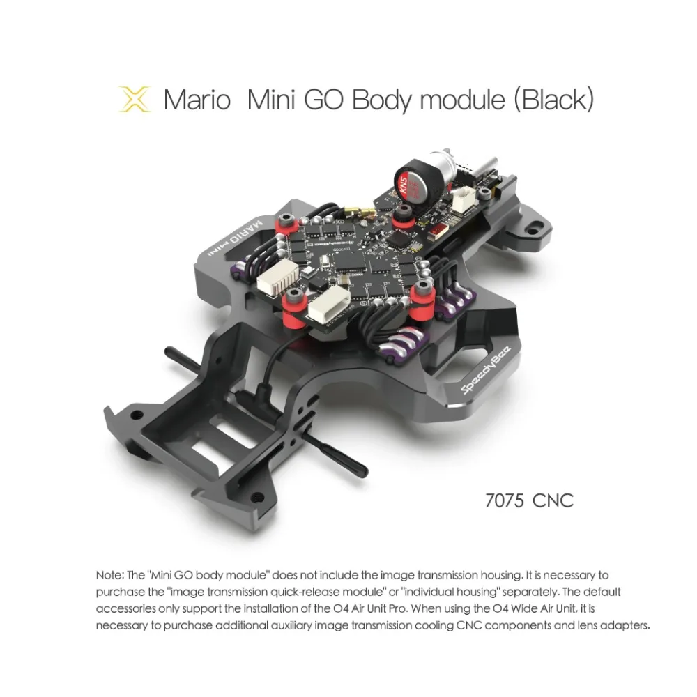 SpeedyBee Mario Mini GO Plug-in Modular Frame Kit BeeStorm Motor for 2.5-4