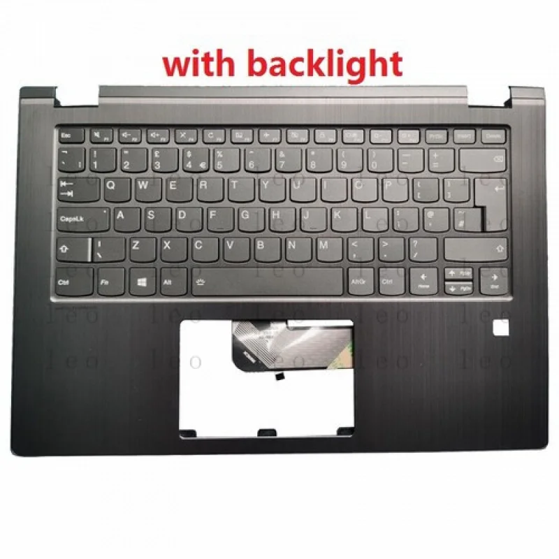 كمبيوتر محمول AA جديد لينوفو يوجا 530-14IKB 530-14ARR UK لوحة المفاتيح Palmrest العلوي