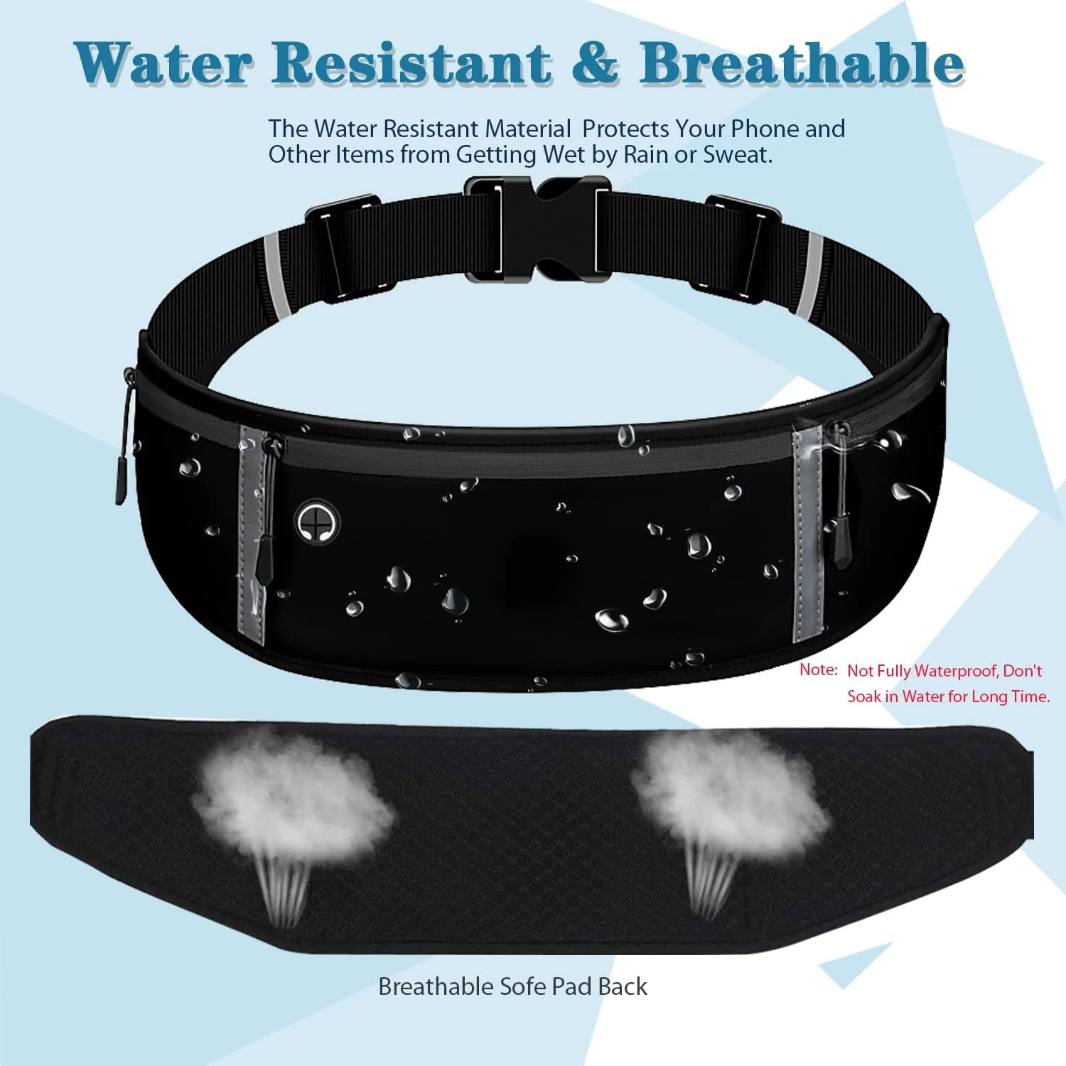 oodbye to bulky bags and hello to the perfect accessory for your active lifestyle with this stylish and practical waist bag. Whe