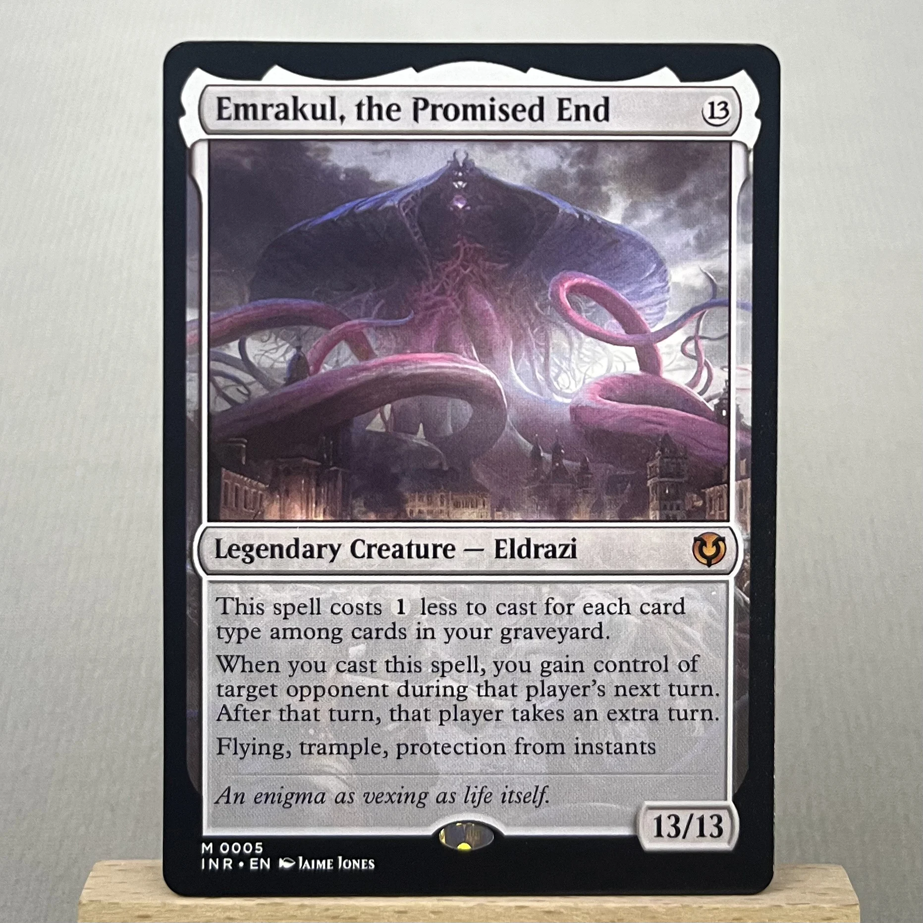 INR FDN HOLO11-Ⅰ03 Tcg proxy magic cards Edgar Markov Craterhoof Behemoth Avacyn, Angel of Hope Emrakul, the Promised End gather view 2