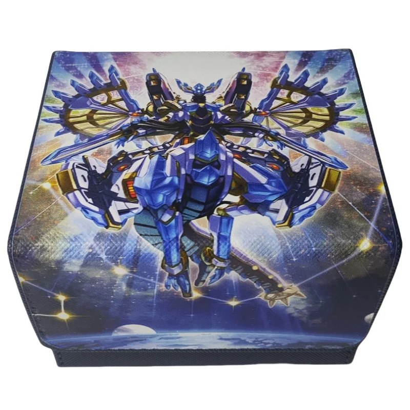 

Yu-Gi-Oh Card Case Drytron Tcg Second Edition Diy High Quality Leather Action Toy Figures Anime Game Collection Storage Box Gift